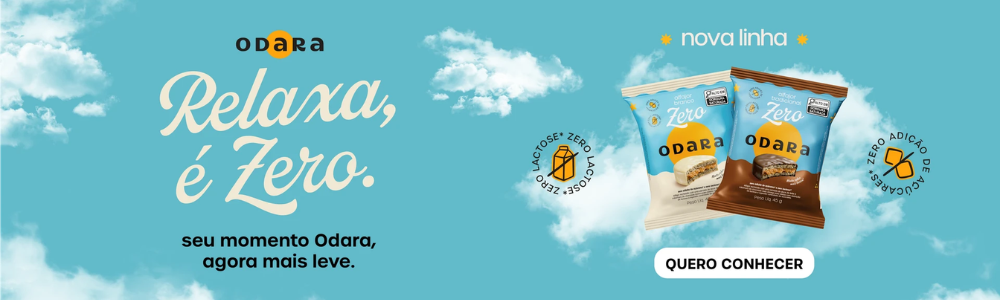 Alfajor odara - saboroso sem lactose e açúcar.