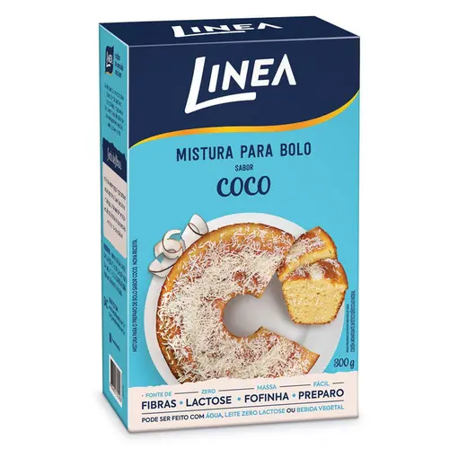 Mistura Para Bolo Coco Linea 300G