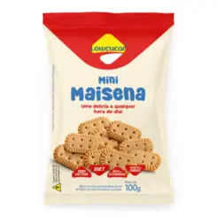 Biscoito Mini Maisena Diet, Zero Lactose Lowçucar 100g