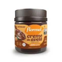 CREME DE AVELÃ COM CACAU, ZERO AÇÚCAR - POTE COM 150G