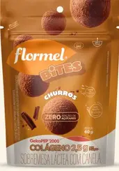 BOLINHAS DE CHURROS BITES ZERO AÇÚCAR COM COLÁGENO 60G