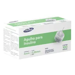 Agulha para canceta de insulina 4mm