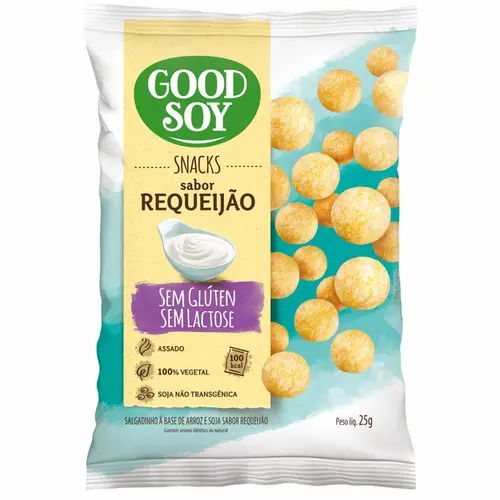 Salgadinho de Requeijão Sem Glúten Sem Leite Sem Lactose 25g