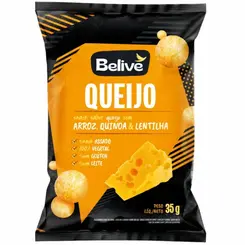 Salgadinho de Queijo Sem Glúten Sem Leite Snack de Arroz