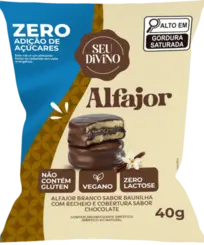 Alfajor Zero Açúcar Baunilha 40g