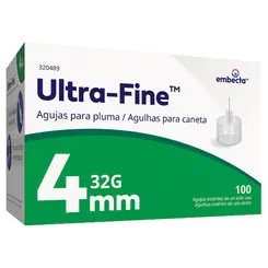 Agulha 4mm embecta - Antiga BD