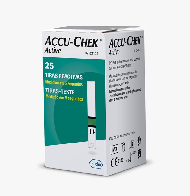 Tiras Accu-Chek Guide C/25