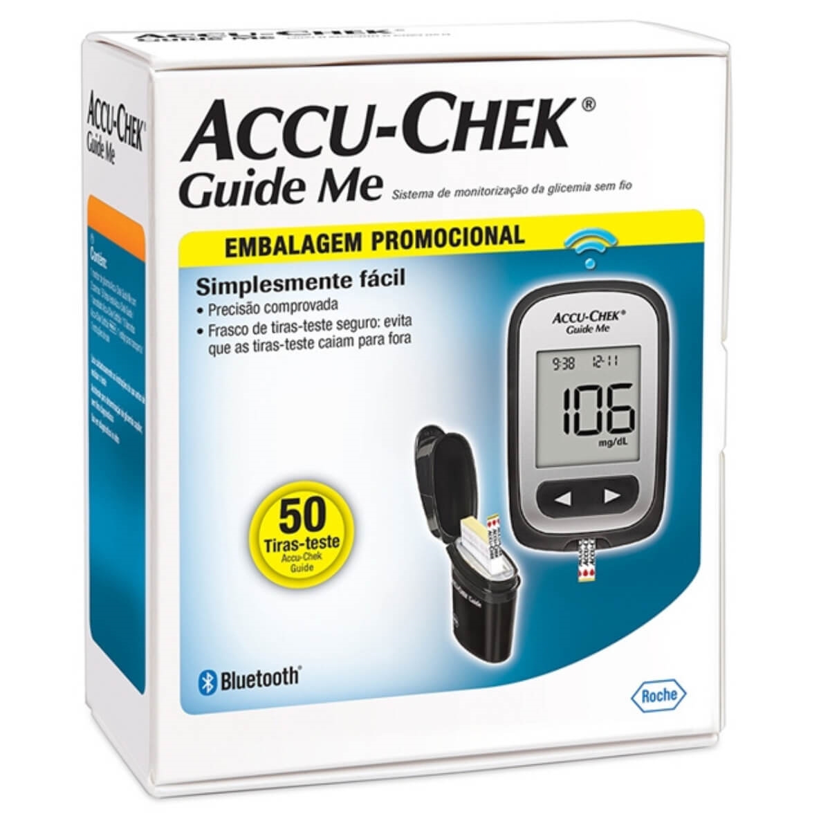 Kit Accu Chek Guide Me Kit Accu Chek Guide Me Com Tiras Roche