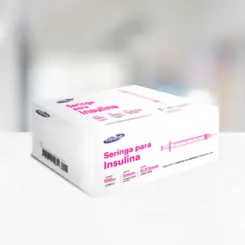 SERINGA CEPALAB INSULINA 1ML 5MMX 0,23MM - APLICAÇÃO CONFORTÁVEL