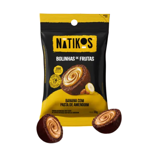 Bolinhas de Frutas Recheadas